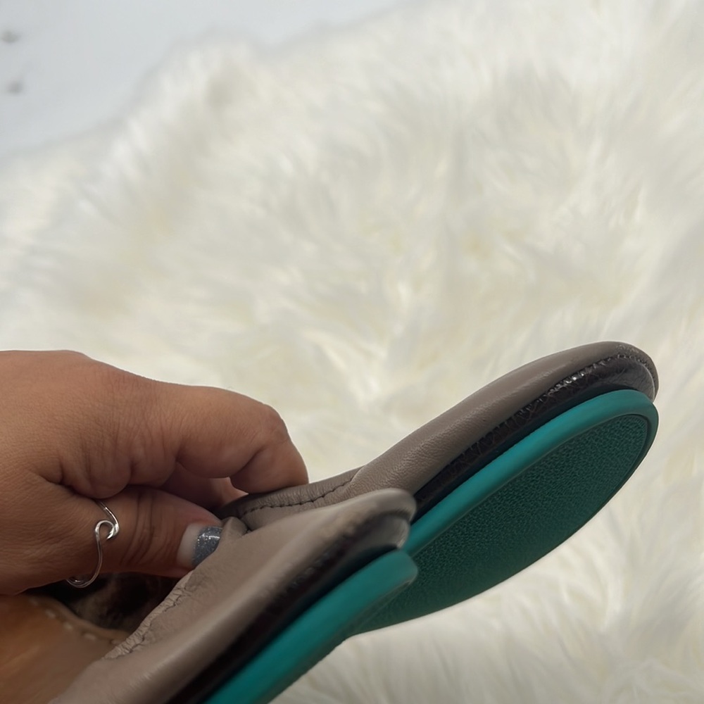 Tieks Taupe Leather Ballet Flats - Picture 7 of 10
